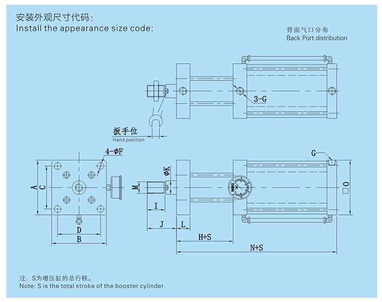 JRG復(fù)合式迷你型氣液增壓缸設(shè)計(jì)圖 JRG復(fù)合式迷你型氣液增壓缸設(shè)計(jì)圖
